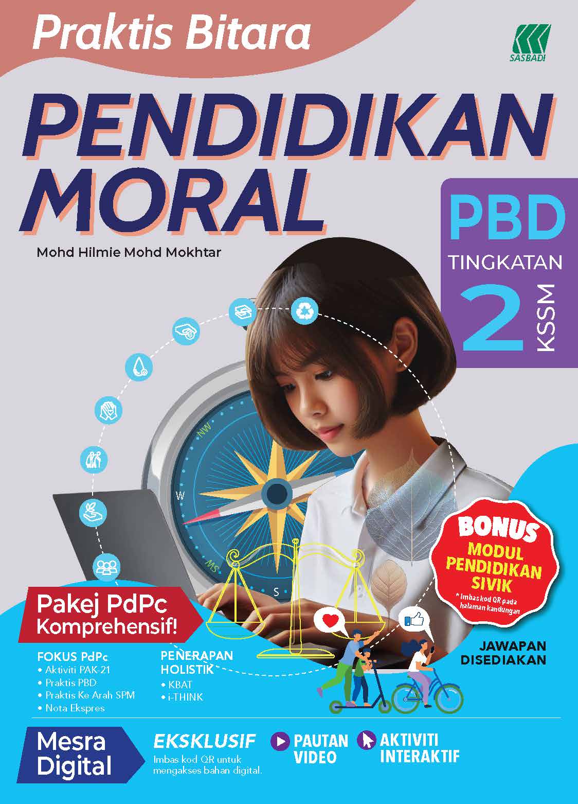 Praktis Bitara KSSM Pendidikan Moral Ting.2 Cover
